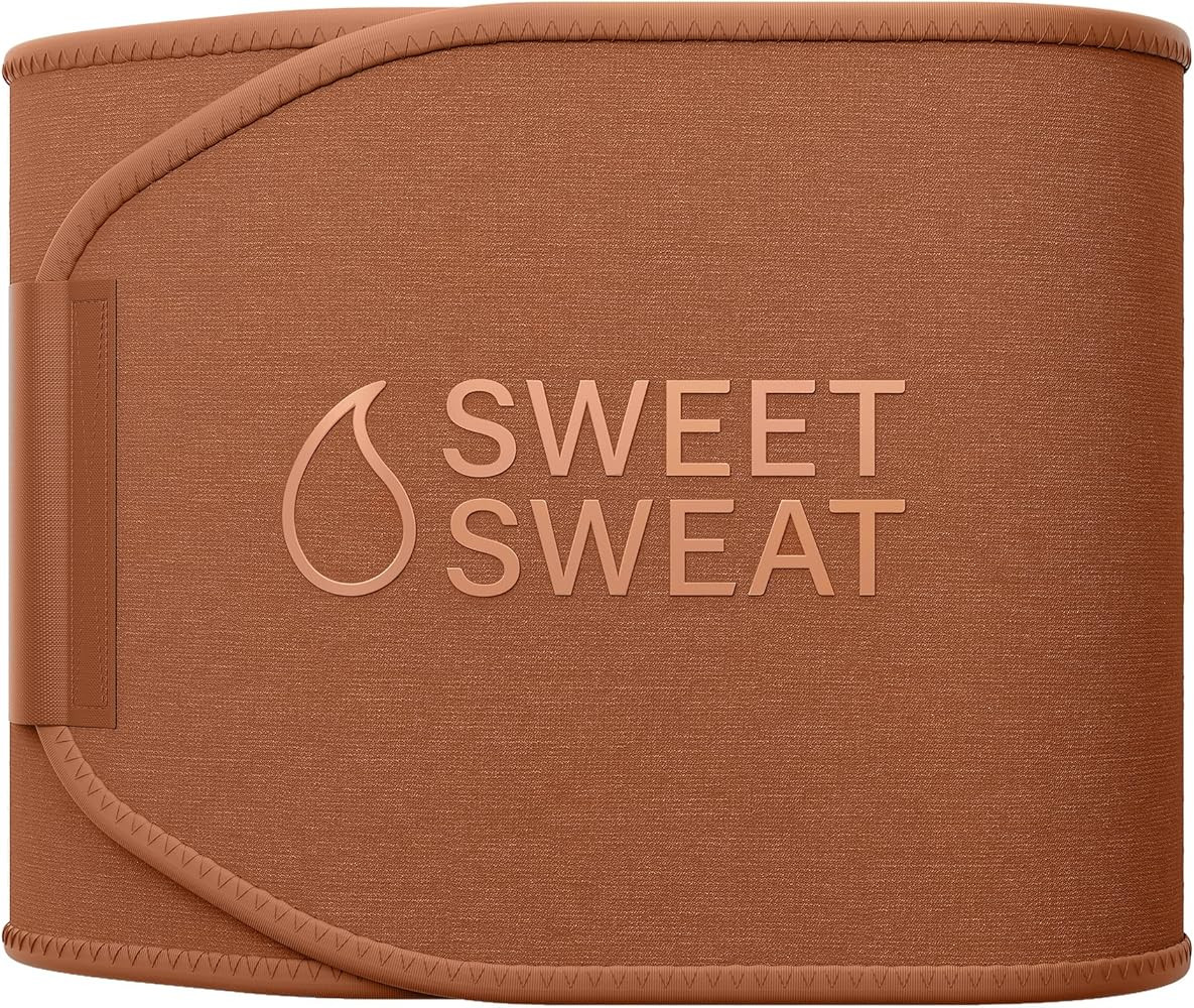 Sweet Sweat Waist Trimmer Toned Series - Premium Sweat Enhancing Fitness Belt for Women & Men - 5... | Amazon (US)