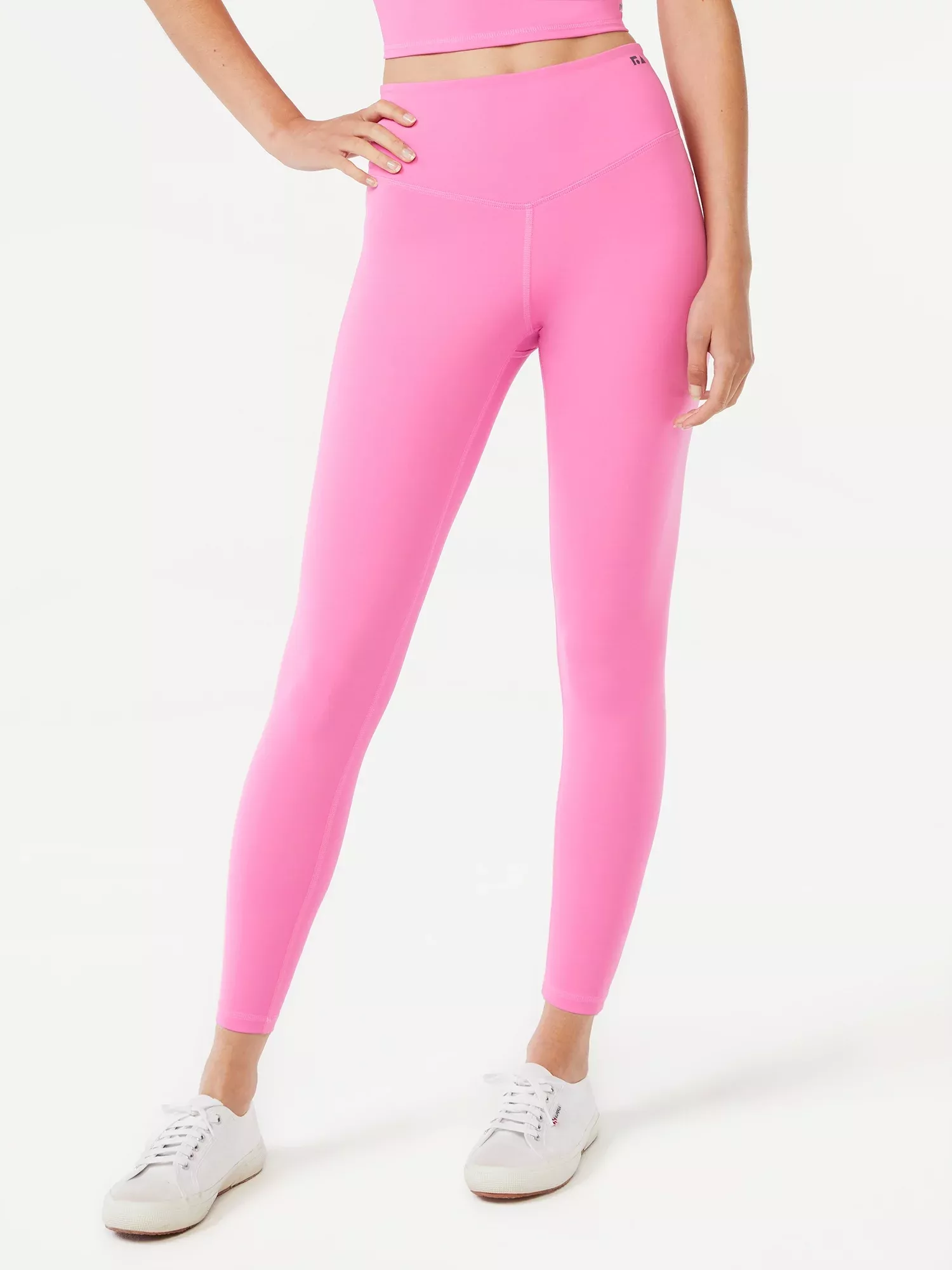 Hot pink leggings clearance walmart