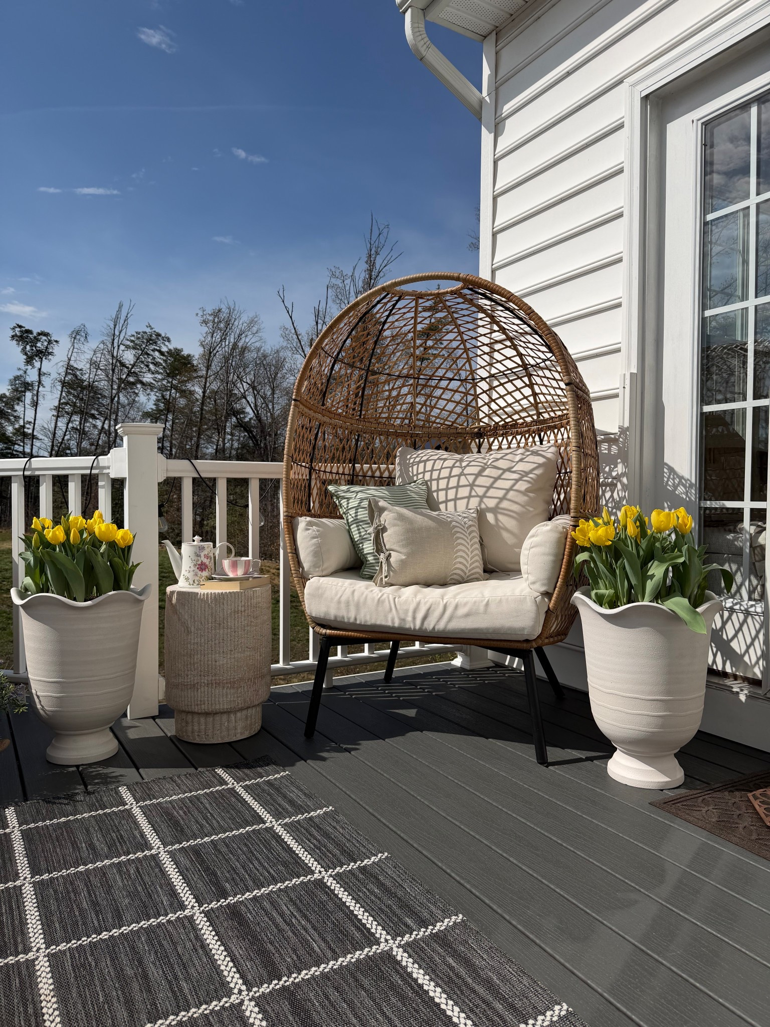 Scalloped planters 

#LTKHome #LTKSeasonal