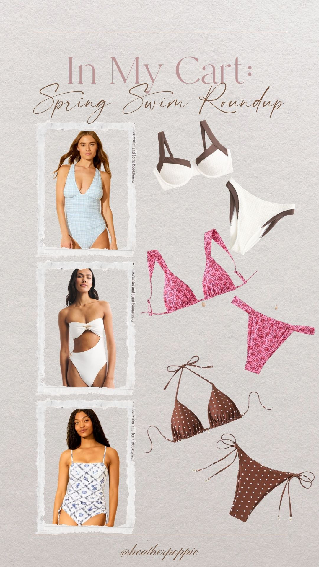 spring swim roundup perfect for beach vacations, girls trip or spring break 

 #LTKootd #LTKSeasonal #LTKSwim