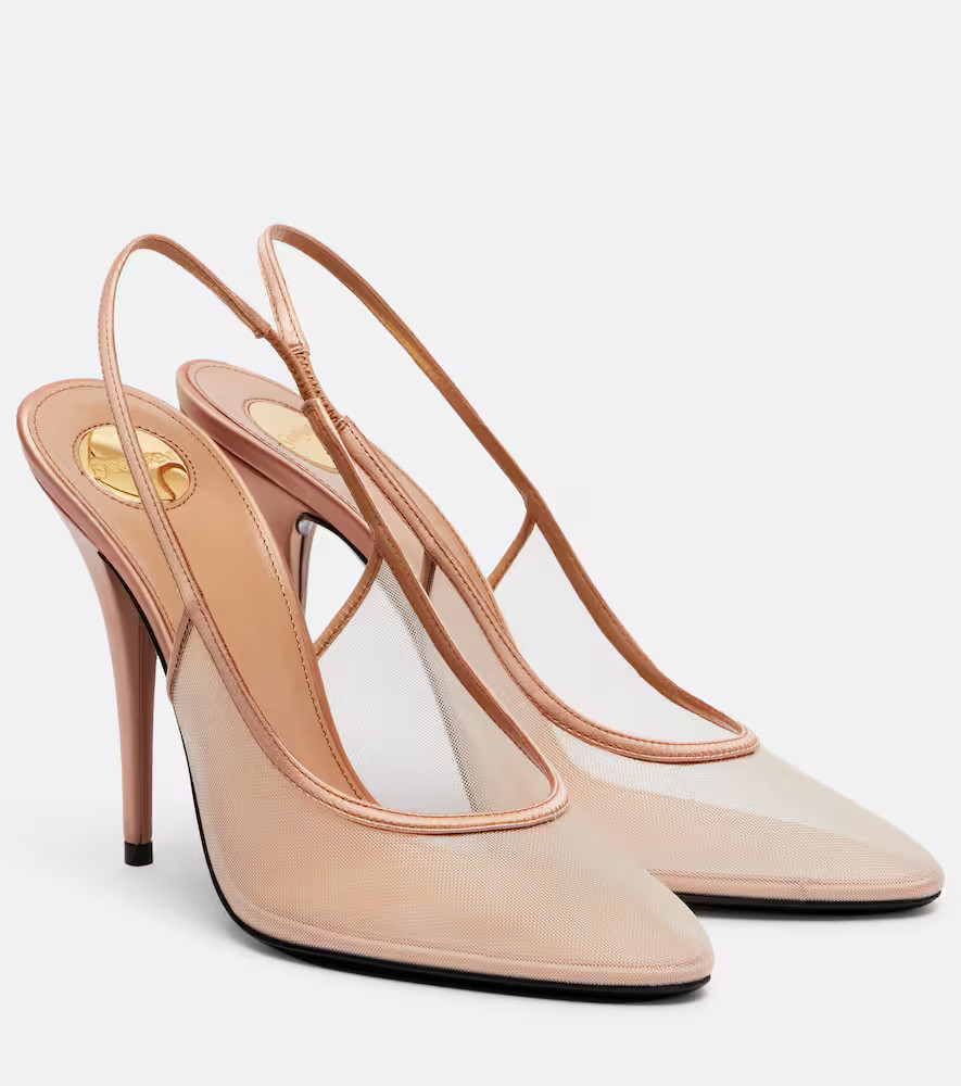 Saint Laurent Escarpins slingback Anita 110 | Mytheresa (FR)