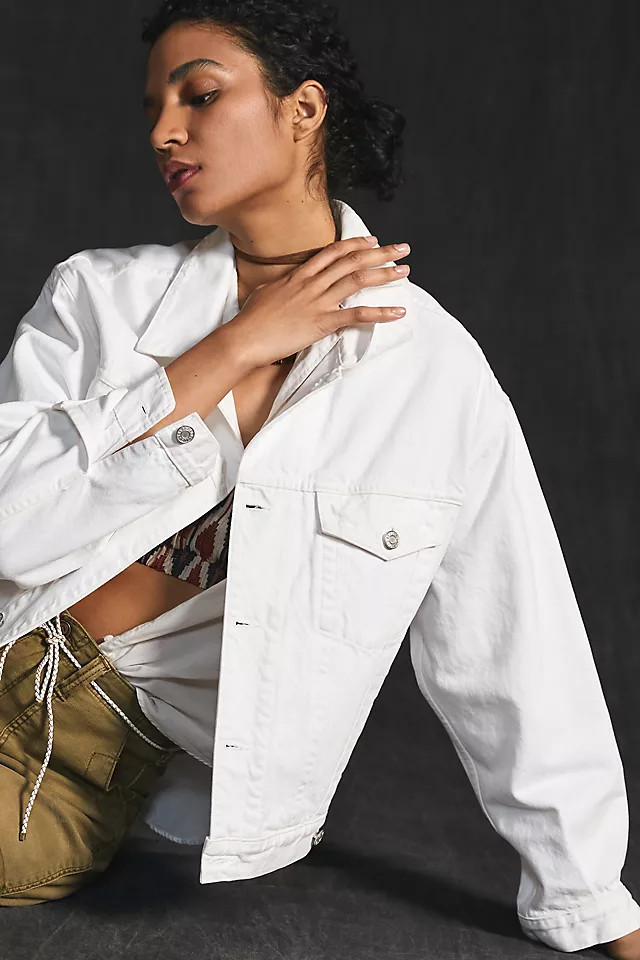 AGOLDE Charlie Oversized Denim Jacket | Anthropologie (US)