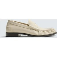 Zara - Penny Dress Loafers - Cream White - 12 - Man | Zara US