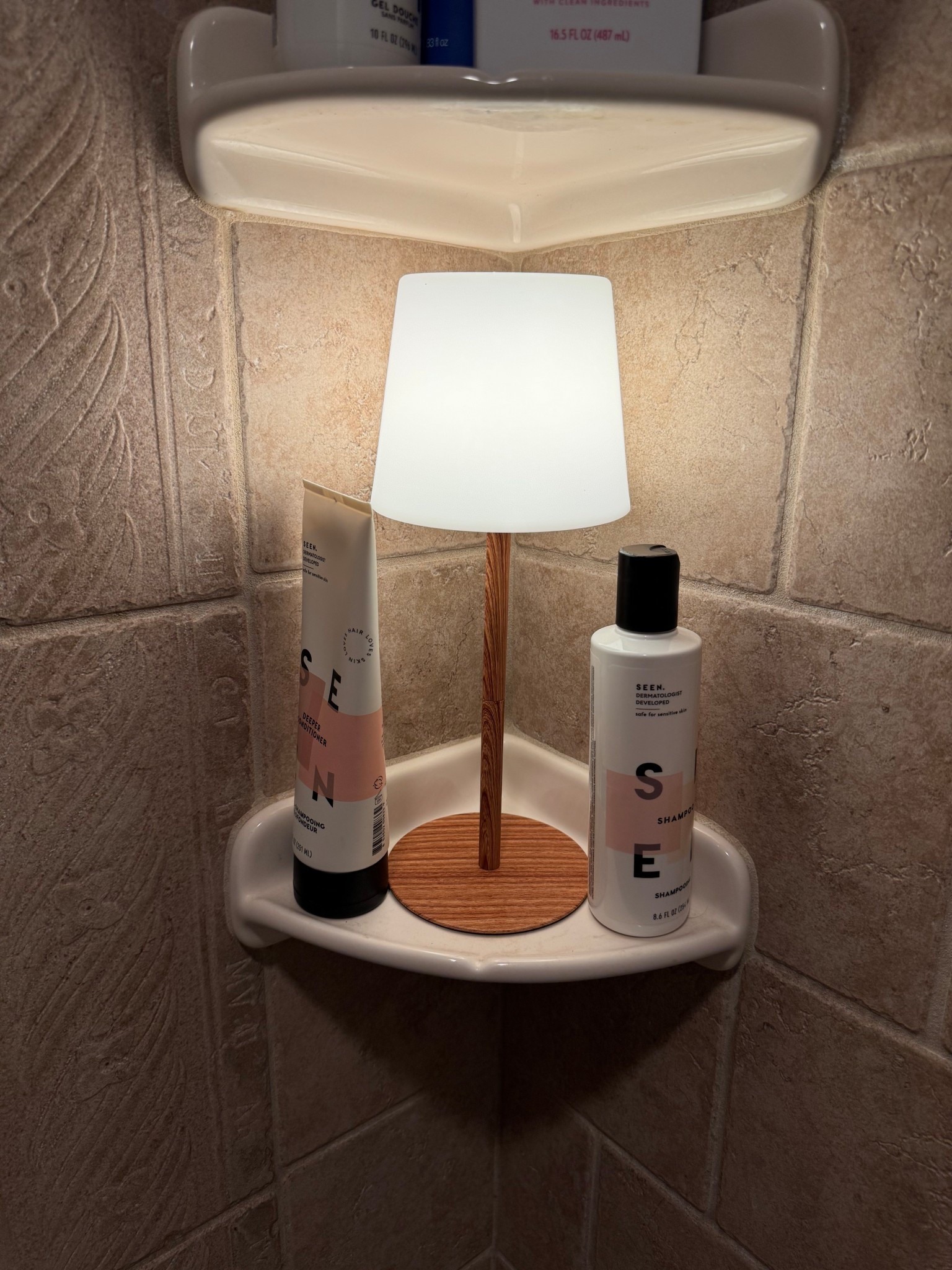 Things you don’t need but also need. A water proof lamp! 

#LTKHome #LTKgrwm #LTKselfcare