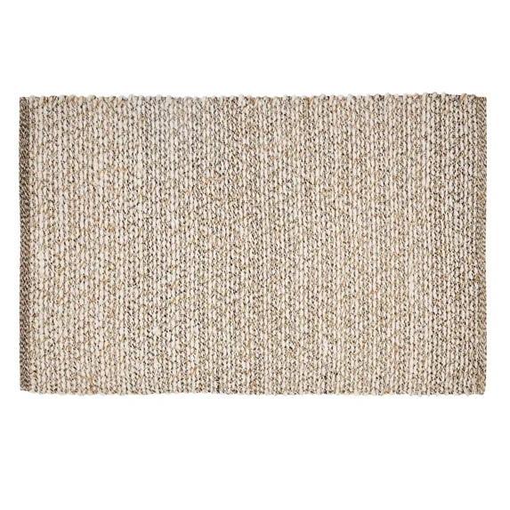 Beautiful Woven Boucle Scatter Rug by Drew Barrymore, 27" x 45", Ivory/Brown | Walmart (US)
