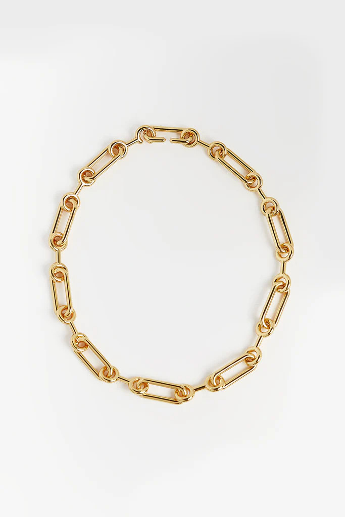 PORTER MONA GOLD NECKLACE | DISSH