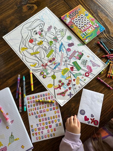Rainy day coloring activity faves - these jumbo coloring pages are a must! 

#targetkids #kidsart

#LTKkids #LTKfamily
