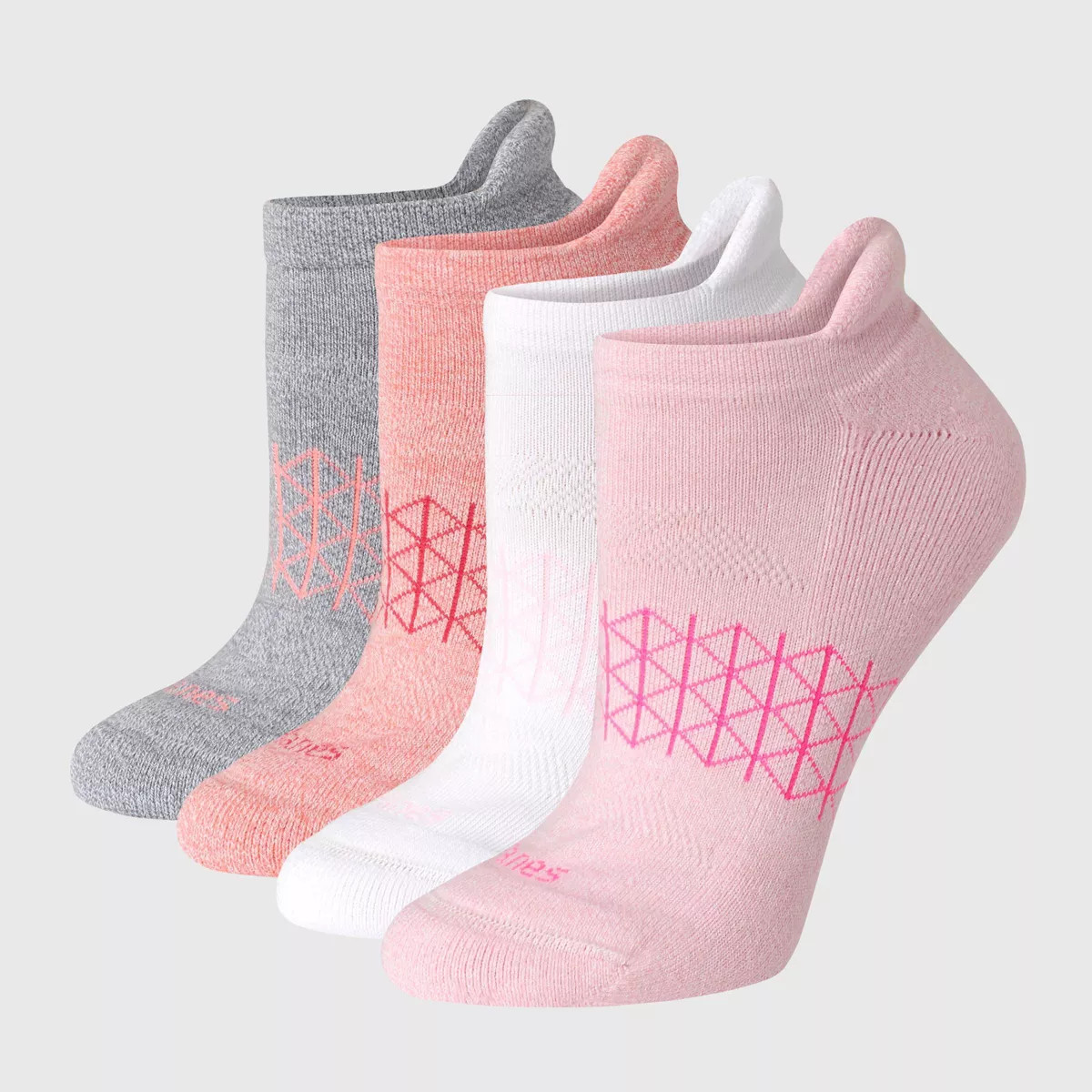Hanes Women's 4pk Absolute Active Heel Tab No Show Socks - 5-9 | Target