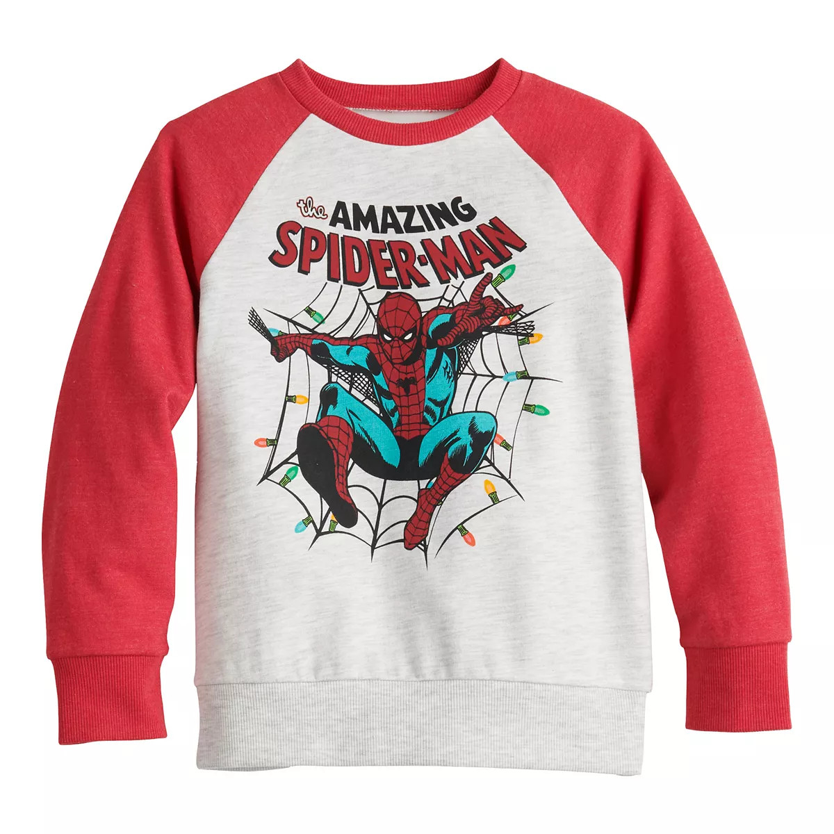 Boys 4-12 Jumping Beans® Marvel Amazing Spider-Man Graphic Fleece Pullover | Kohl's