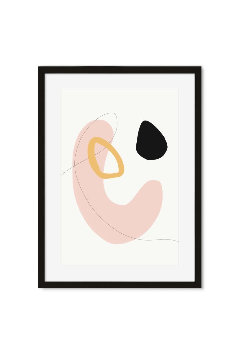 Organic Bean Shapes Art Print | H&M (UK, MY, IN, SG, PH, TW, HK)