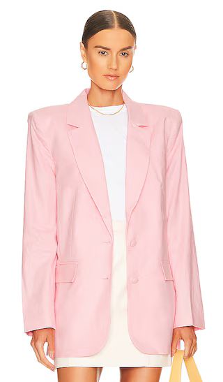 Odilia Blazer in Pink | Revolve Clothing (Global)