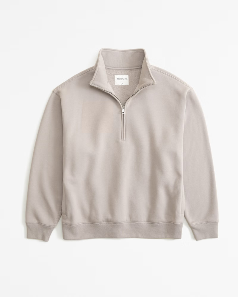 Essential Vintage Sunday Half-Zip | Abercrombie & Fitch (US)