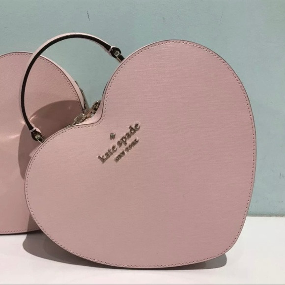 Kate Spade Love Shack Pink Heart Crossbody Bag Barbiecore | Poshmark