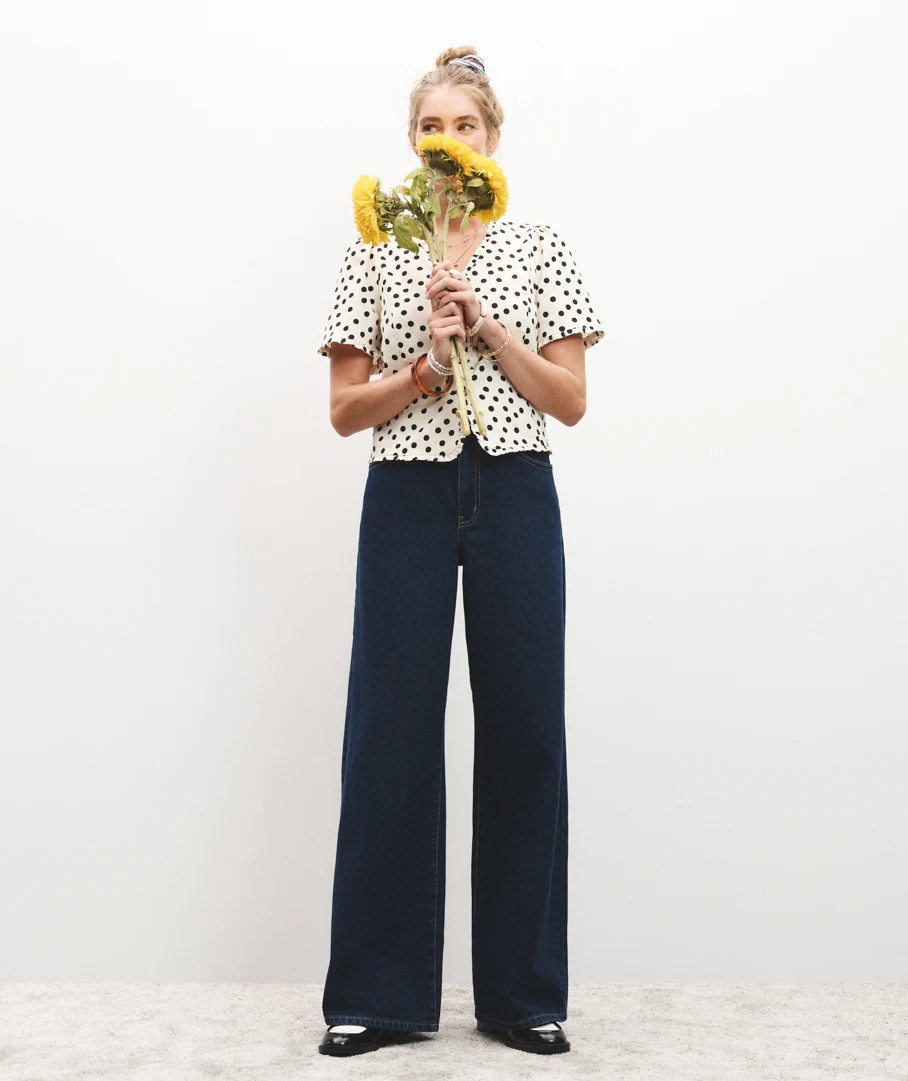CHARLIE HIGH RISE WIDE LEG JEAN | Sportsgirl