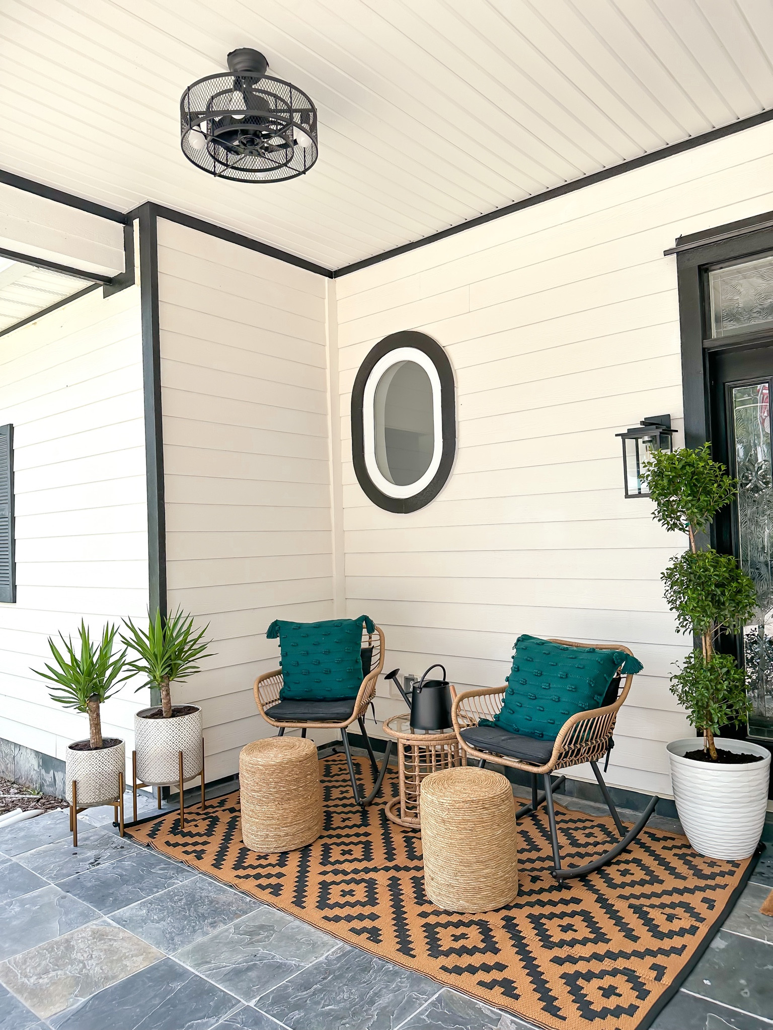 Patio refresh — #WalmartSummer everything is from Walmart and at a great price!! Transform your outdoor space for the summer months! #WalmartPartner #WelcomeToYourWalmart 

#LTKhome #LTKSeasonal #LTKsalealert