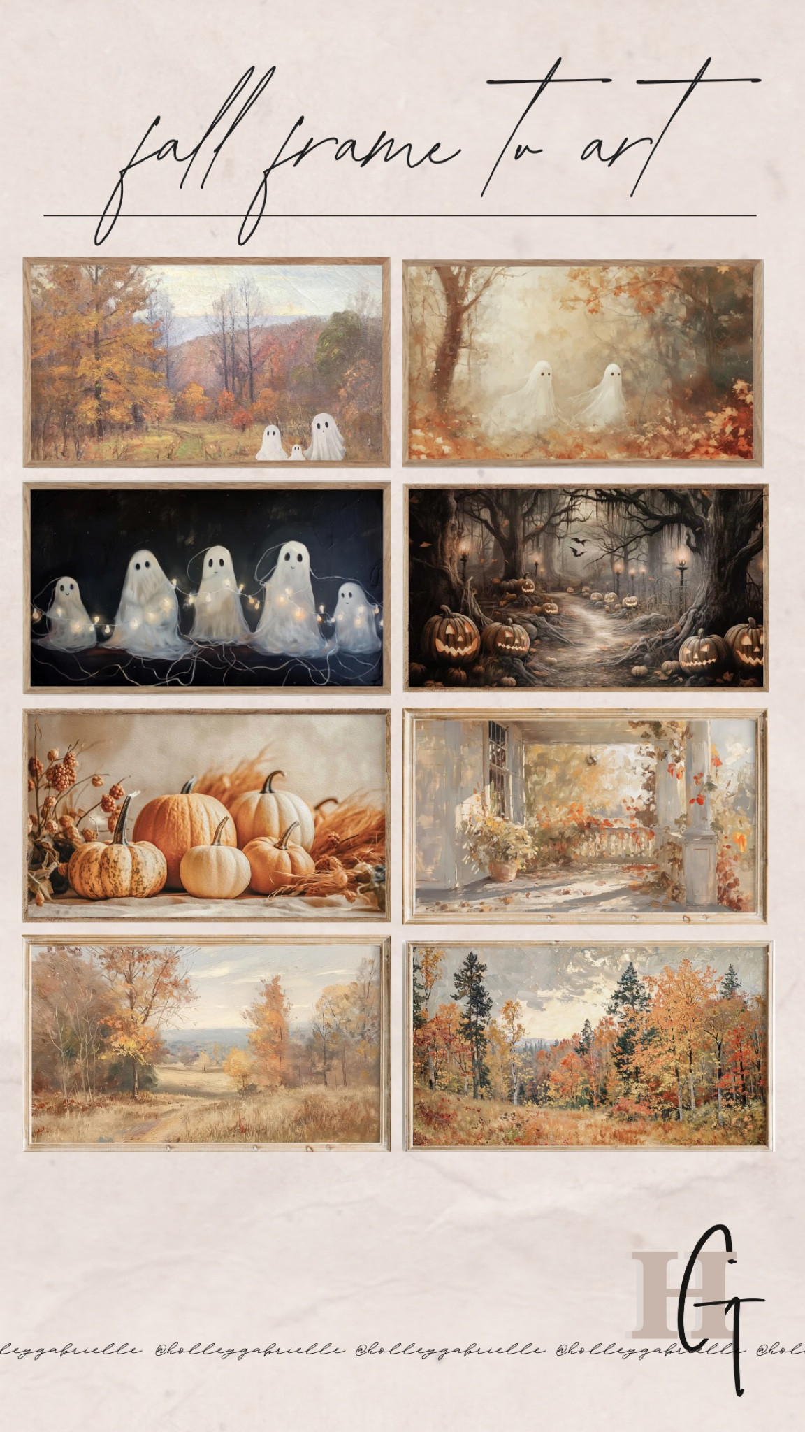 Fall frame tv art inspo 🖤✨🍁🍂🎃👻 such a fun & small elevation to the space! 

Etsy / small shop finds / home decor / Samsung / prints / art / Holley Gabrielle 

#LTKFindsUnder50 #LTKSeasonal #LTKHome
