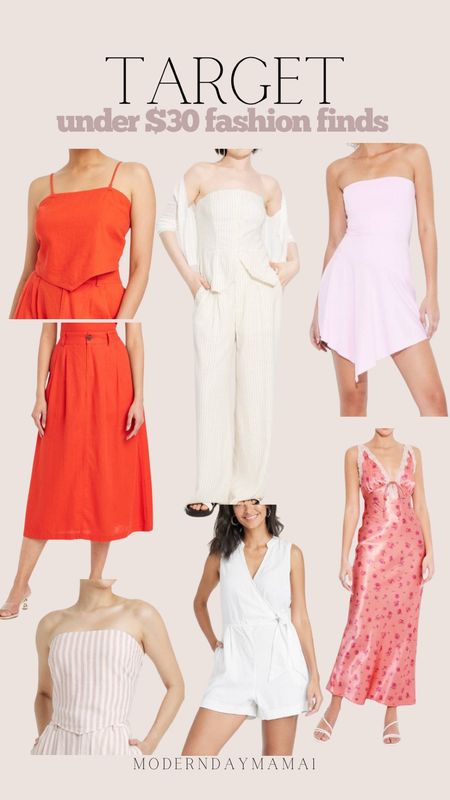 Target summer fashion finds under $30

#LTKFindsUnder50 #LTKStyleTip #LTKSeasonal