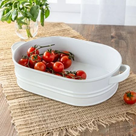 Better Homes & Gardens Porcelain Bakeware Serve Dish, Oven to Table | Walmart (US)