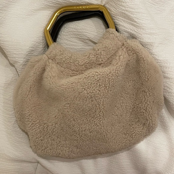 Staud Camille Shearling Bag | Poshmark
