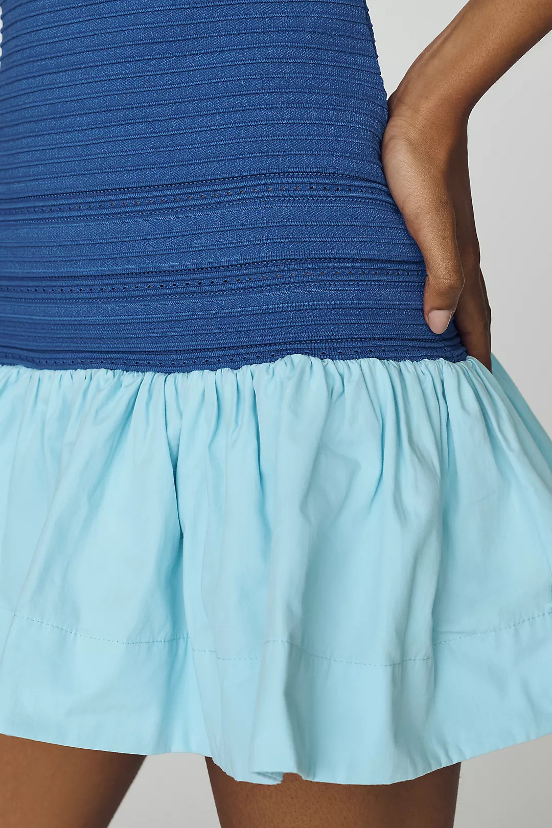 By Anthropologie Drop Waist Mini Dress | Anthropologie (US)