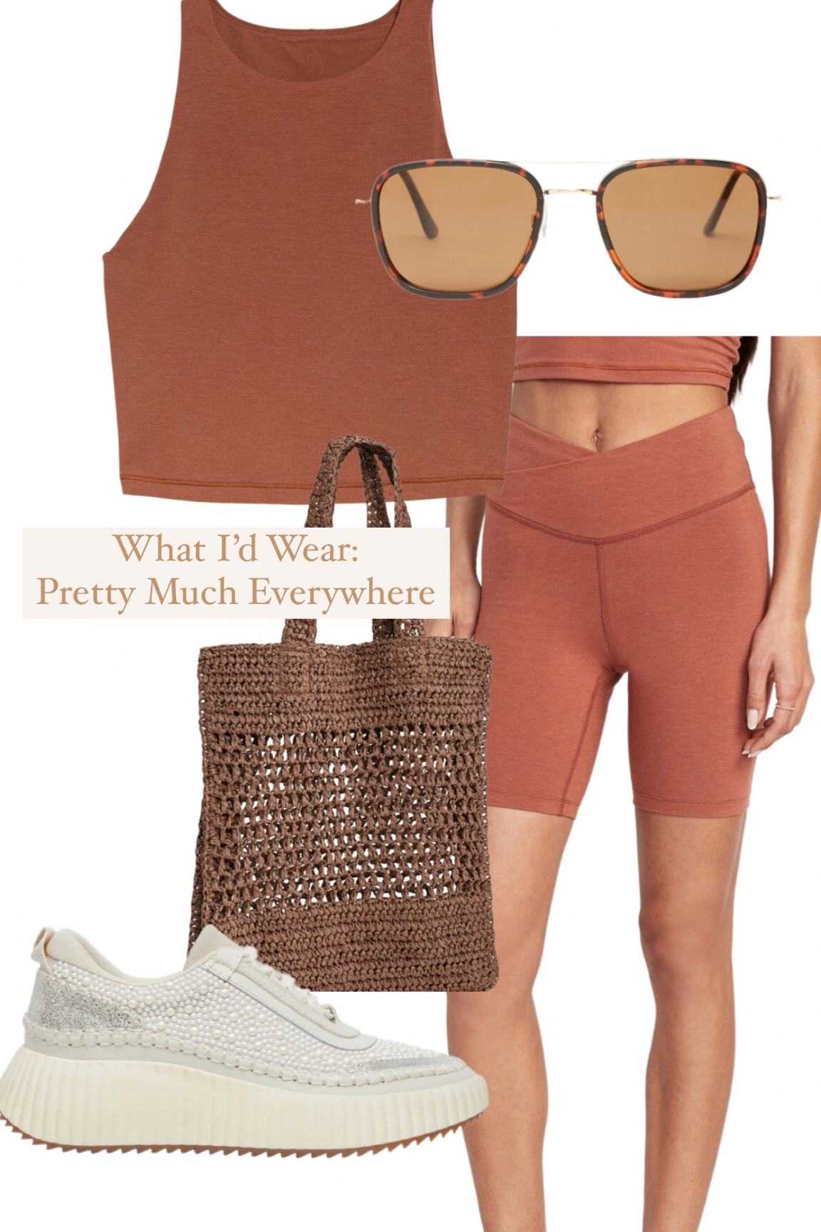 Errands Outfit - Saturday Casual - Workout - Bike Shorts - Mom #ootd - Summer Outfit - Coffee Date  

#LTKfit #LTKshoecrush #LTKstyletip