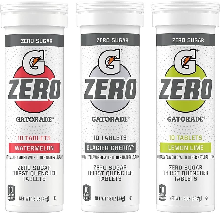 Gatorade Zero Tablets, Variety Pack (Pack of 40) | Amazon (US)