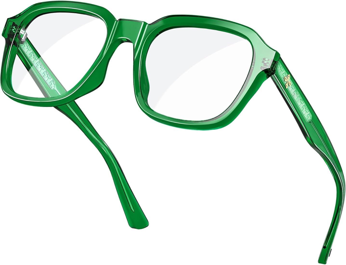 VISOONE Oversized Square Blue Light Blocking Glasses Fashion Computer Eyewear for Women and Men B... | Amazon (US)