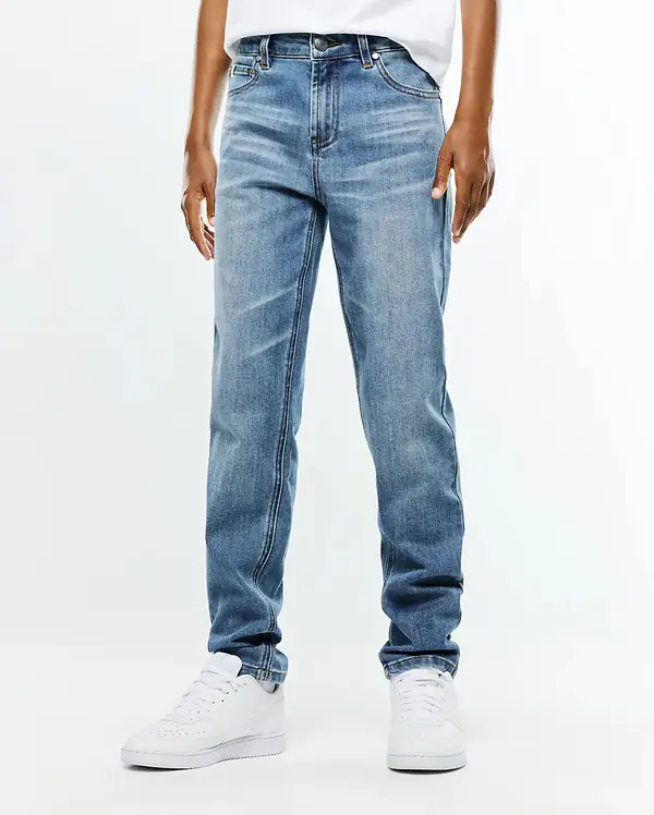 Kids Emerson Slim Fit Jean in Light Wash | Psycho Bunny | Psycho Bunny (US)