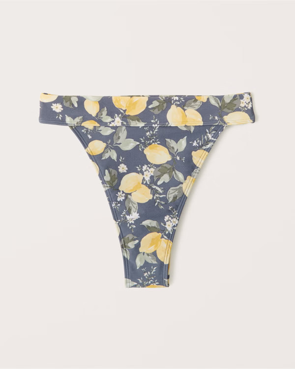 90s High-Waist High-Leg Cheeky Bottoms | Abercrombie & Fitch (US)