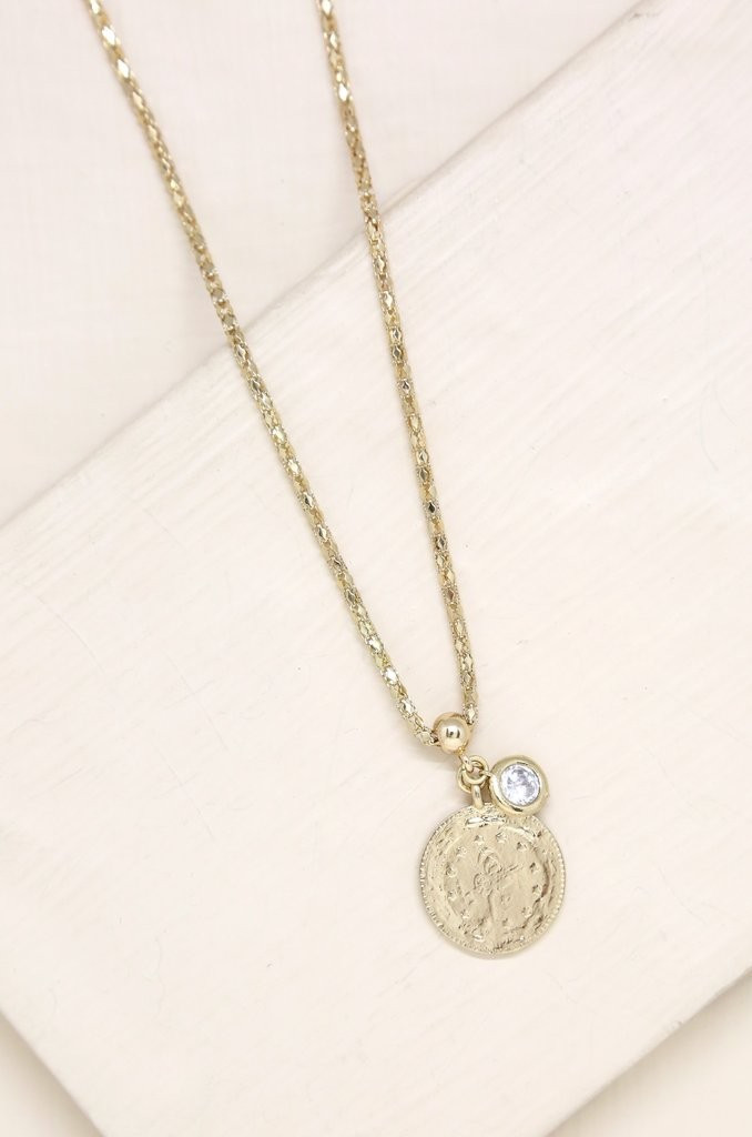 Coin Keepsake 18k Gold Plated Necklace | Ettika