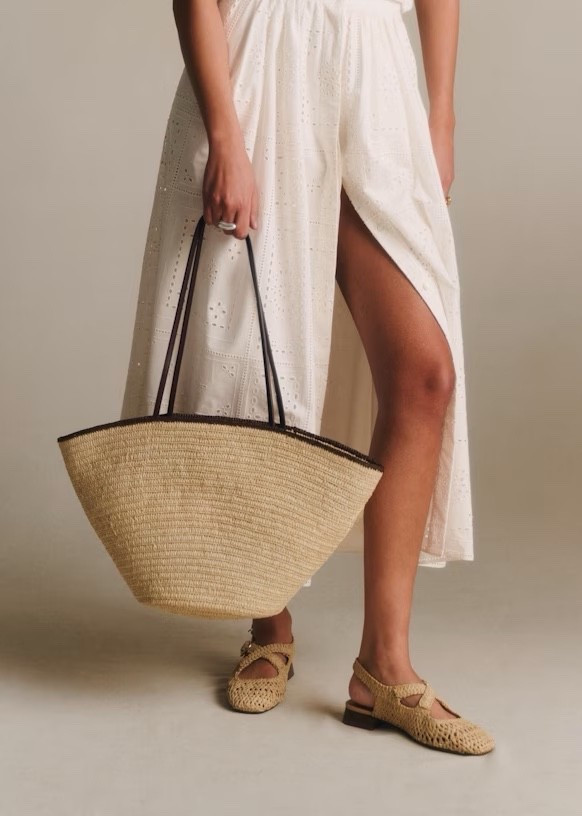 A great minimalistic and functional summer bag- from beach to vacation sight seeing- this one is a spring/summer vacation must have! 