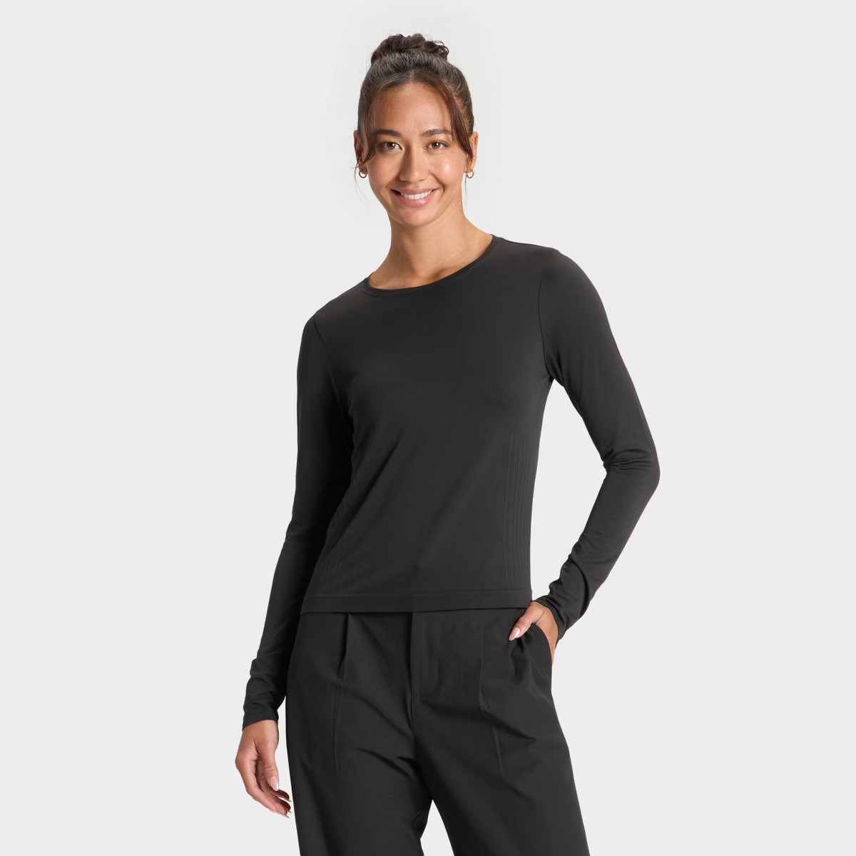 Women's Seamless Long Sleeve Top - All In Motion™ | Target