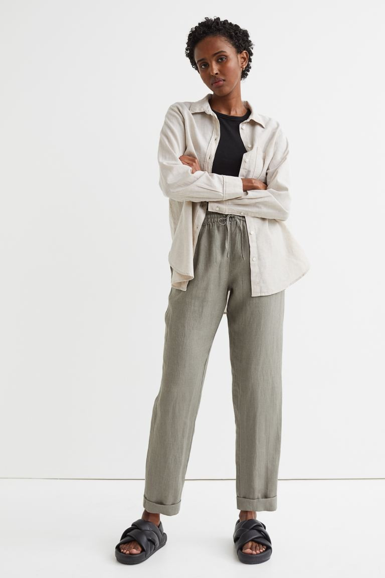 Linen Joggers | H&M (US + CA)