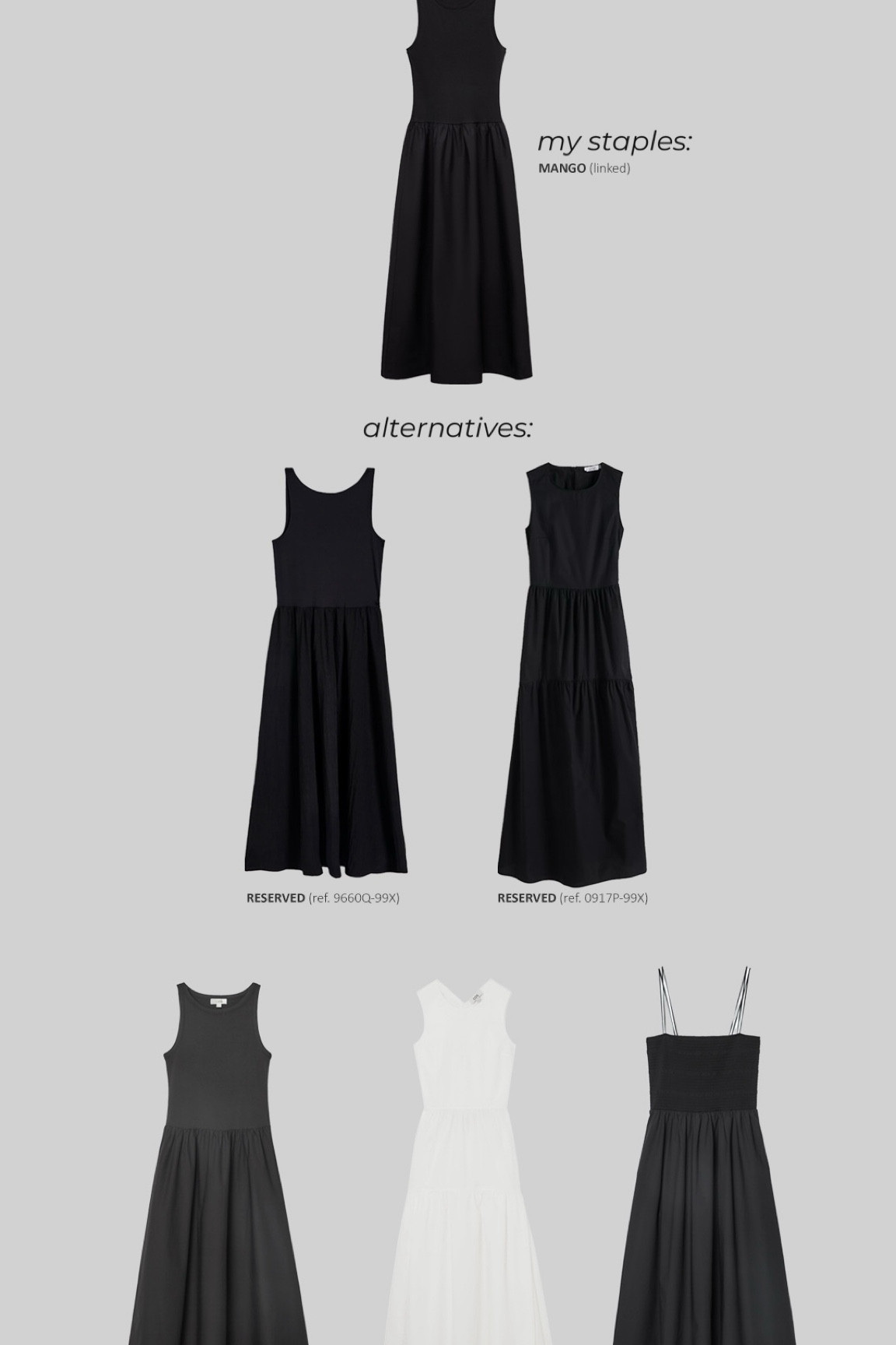 SUMMER CAPSULE 2024 
#blackdress #midiskirt #maxiskirt #summerstyle #summerskirt

#LTKsummer #LTKstyletip #LTKeurope