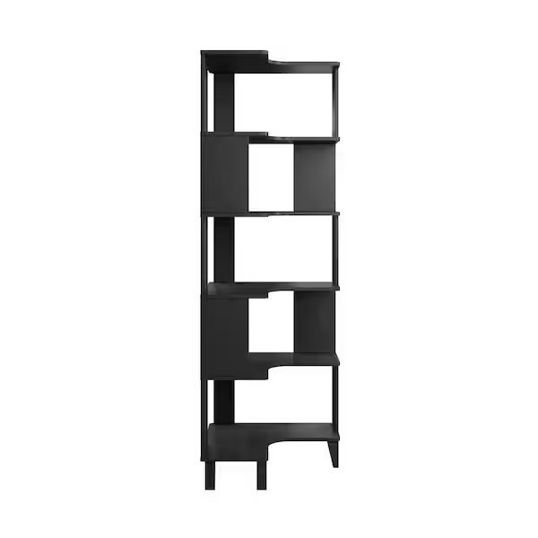 Prepac Nordik 6-Tier Black Modern Mid Century Corner Bookcase

#LTKHome #LTKSaleAlert