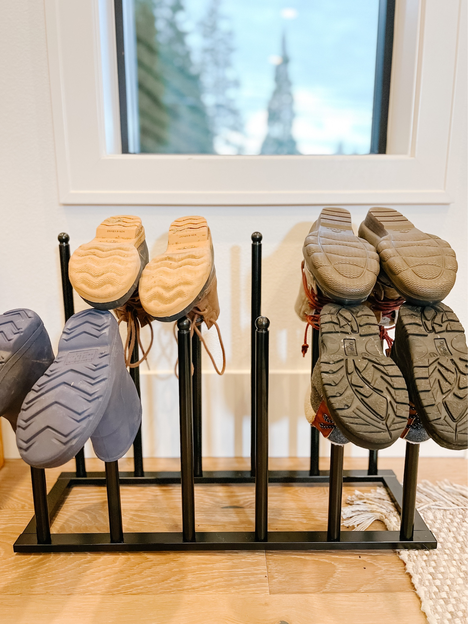 Boot organizers. This system is exactly what you need this winter.

#LTKhome #LTKkids #LTKfindsunder50