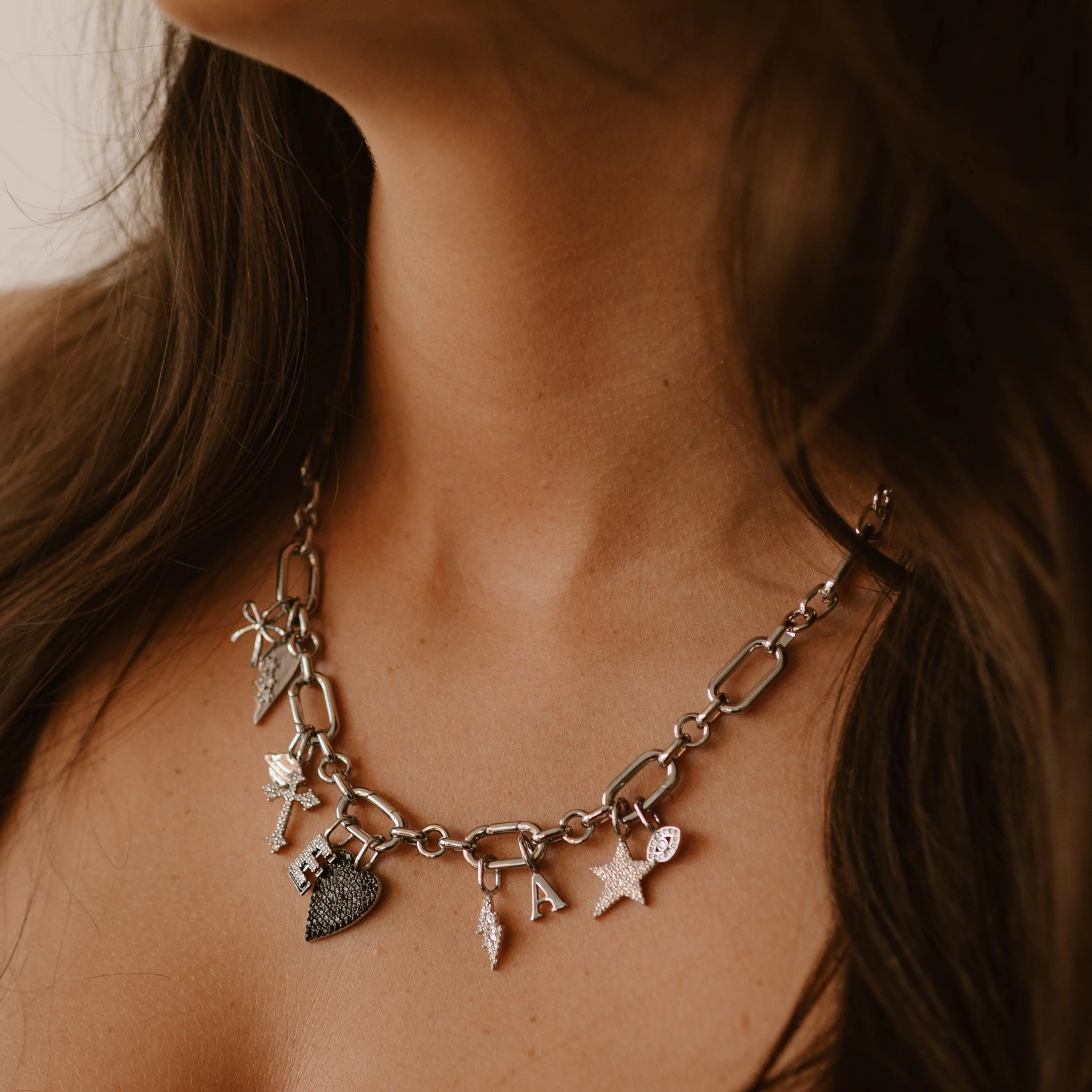 Collectors Charm Necklace | The Sis Kiss