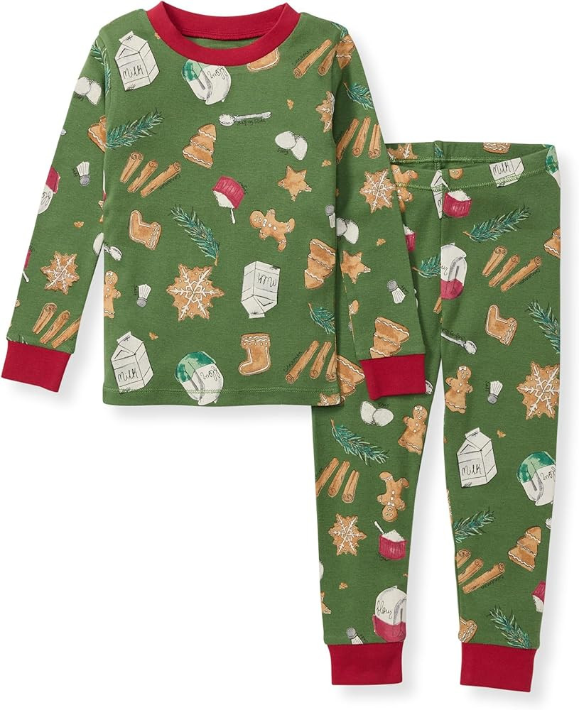 Burt's Bees Baby Baby Girls' Pajamas, Tee and Pant 2-piece Pj Set, 100% Organic Cotton | Amazon (US)