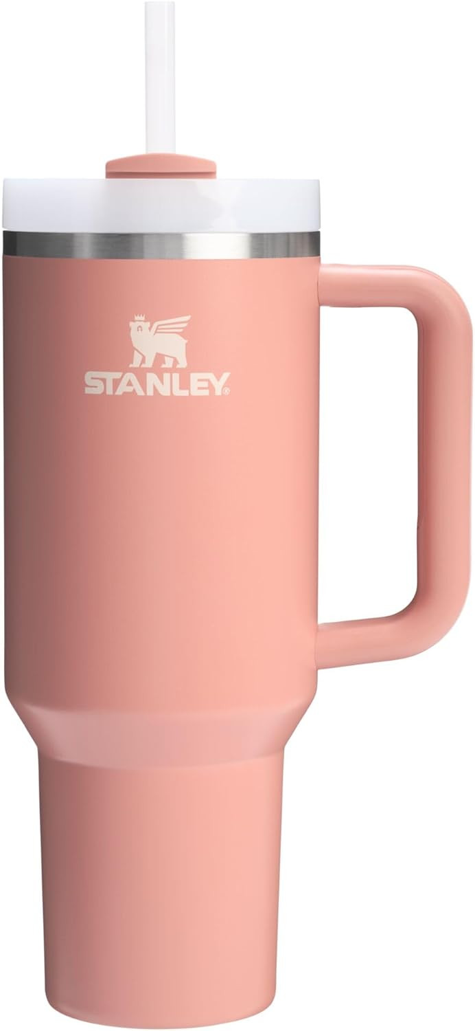 STANLEY Quencher H2.0 Tumbler with Handle and Straw 40 oz | Flowstate 3-Position Lid | Cup Holder... | Amazon (US)
