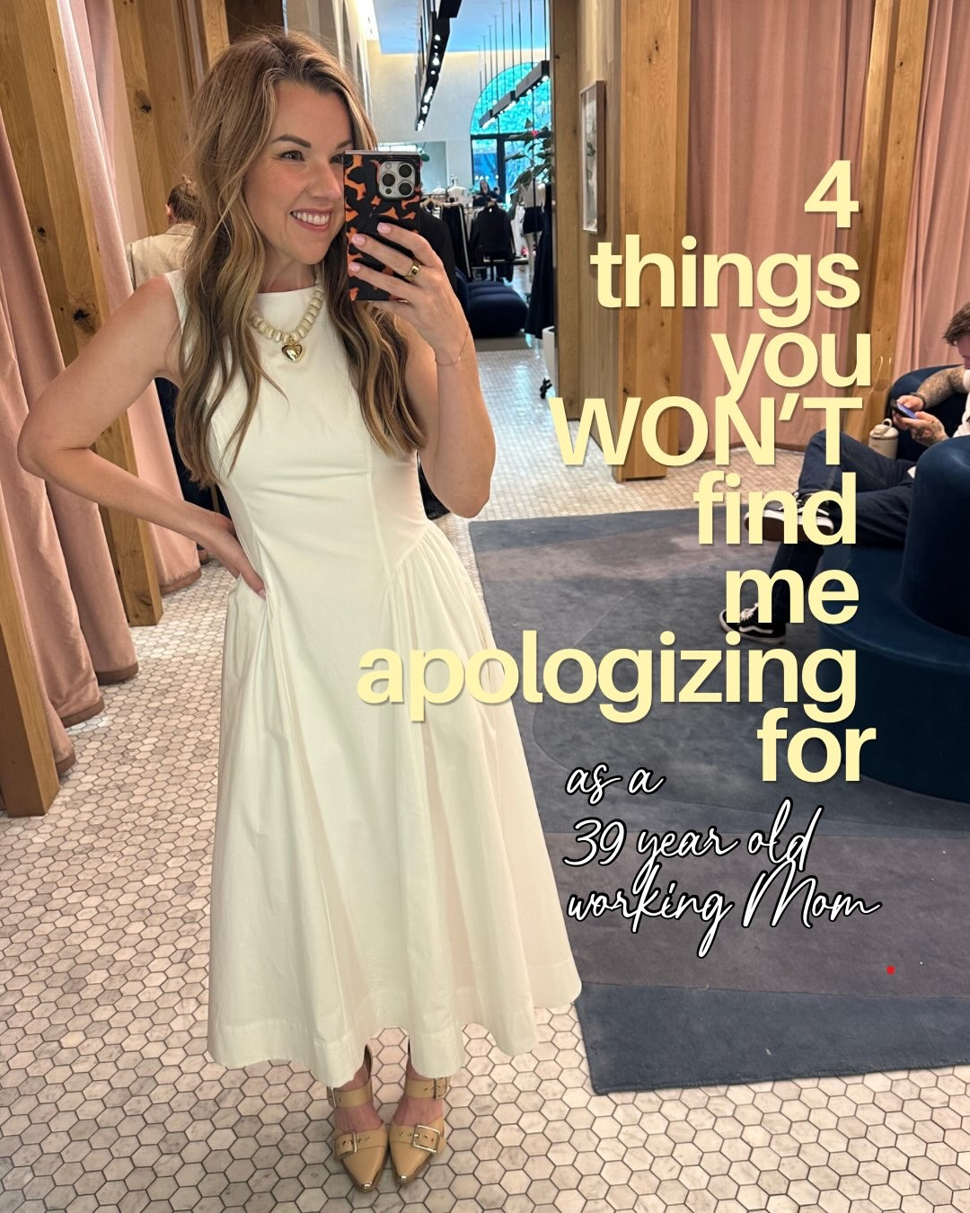Things I’m done apologizing for as a working mom:

1. Not wanting the promotion.
2. WANTING to work.
3. Outsourcing things instead of doing it all myself.
4. Having boundaries around my work hours.

There’s no one right way to be a working mom. And I think we need to talk more about the things we’re allowed to want, prioritize, and say no to.

Working moms, what would you add to this list? 👇
What’s something you’re done apologizing for? Let’s normalize it.

#WorkingMom #WorkingMoms #MomLife
