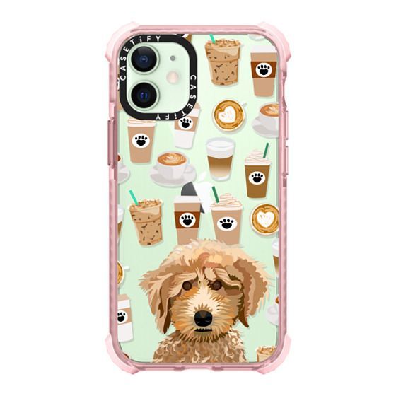 Poodle coffee clear phone case for unique dog breed lovers | Casetify