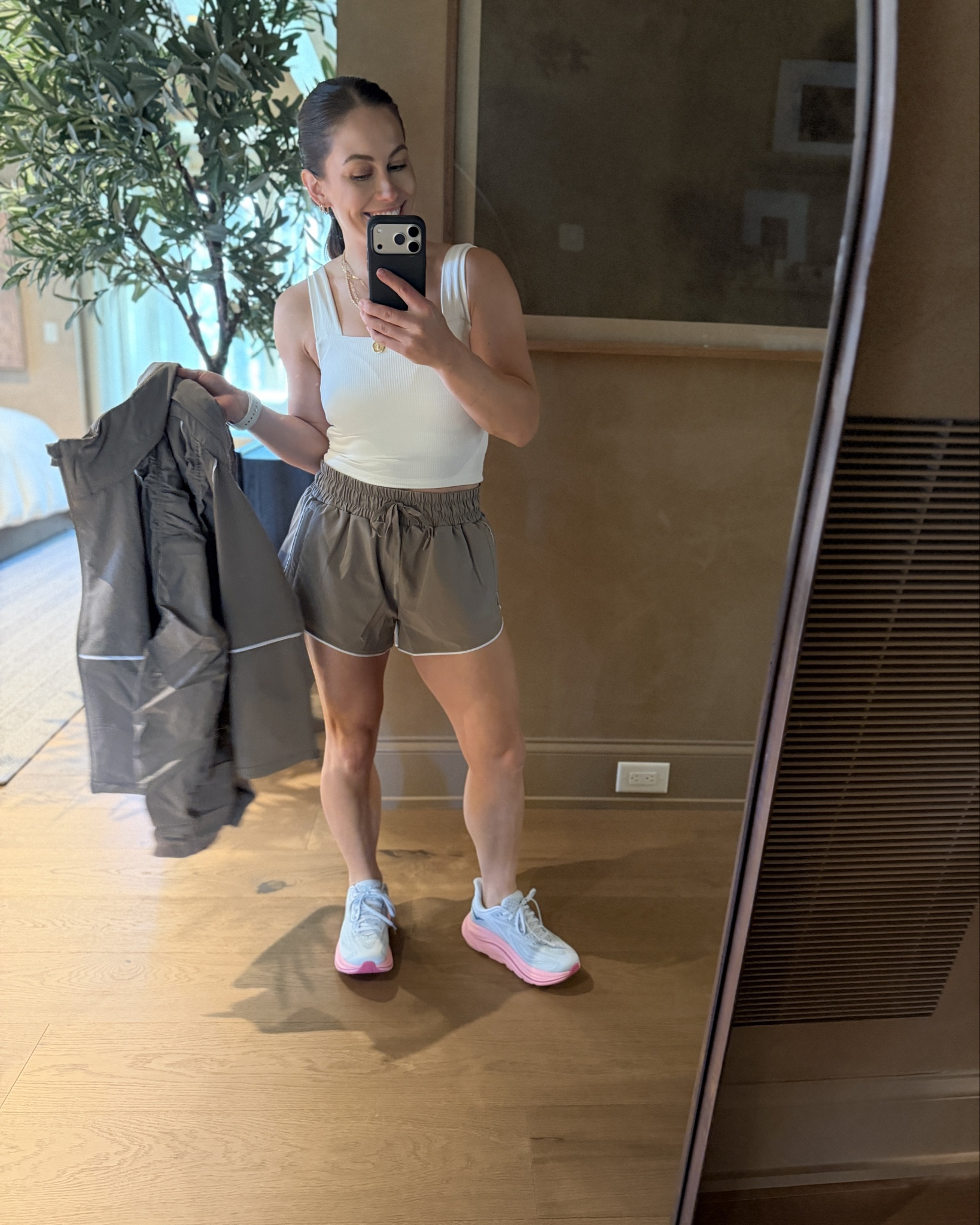 These sneakers match with SO much more than I thought! Getting good use out of them! Also these shorts… perfect length! Almost sold out 😭

#LTKootd #LTKmomlife #LTKActive