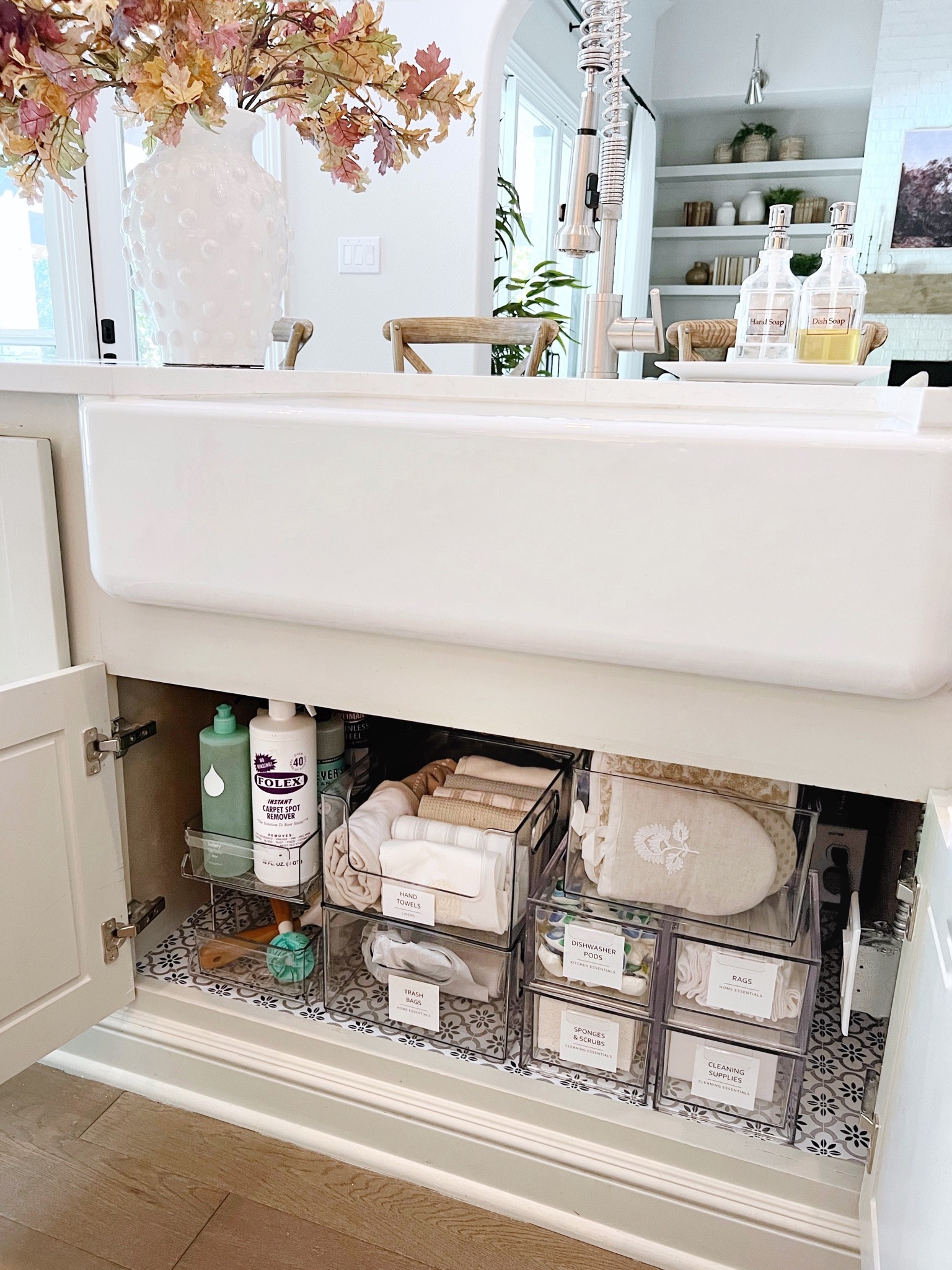 Under sink organization 

#LTKSeasonal #LTKhome #LTKunder50