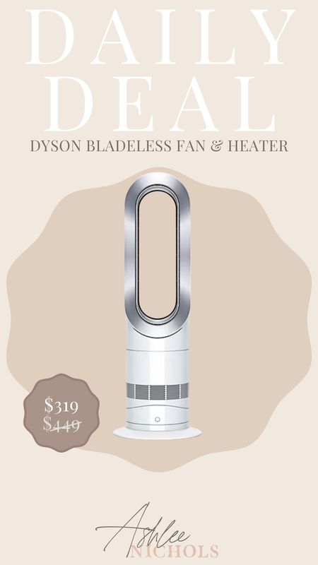 Dyson bladeless fan and heater is on sale for $329!!

Dyson, dyson on sale, dyson bladeless fan and heater 

#LTKhome #LTKfindsunder50 #LTKfindsunder100