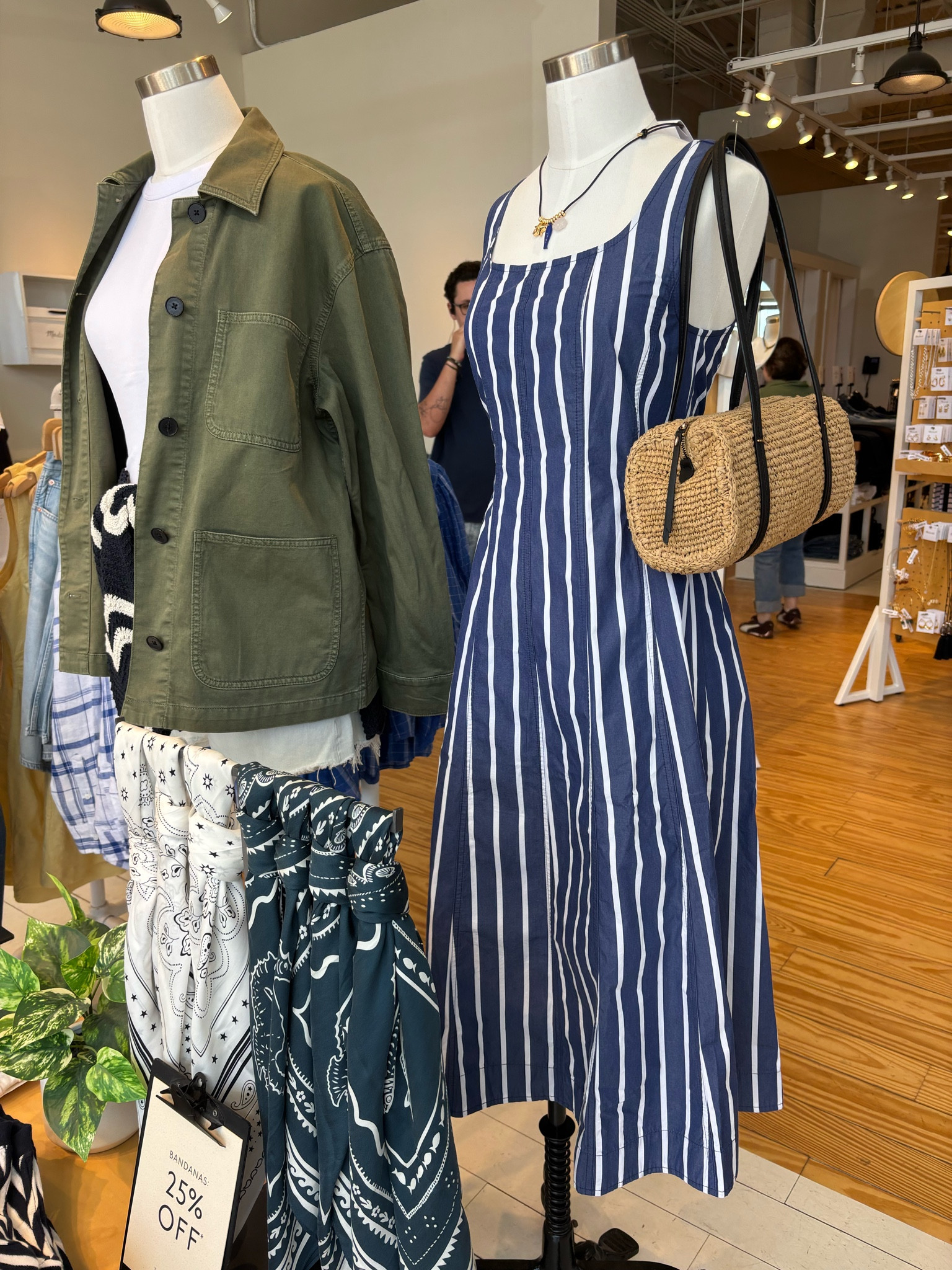 Madewell 
Dress and lightweight jacket 


#LTKxMadewell #LTKSaleAlert #LTKSeasonal