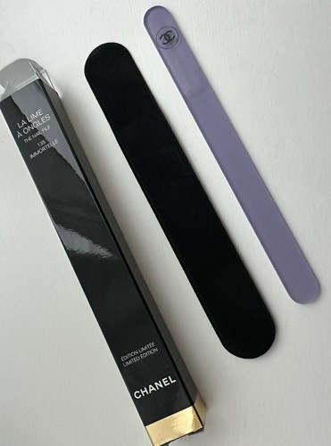 BNIB Chanel Glass Nail File I Limited Edn I Code Coleur I 135 Immortelle Lilac | eBay UK