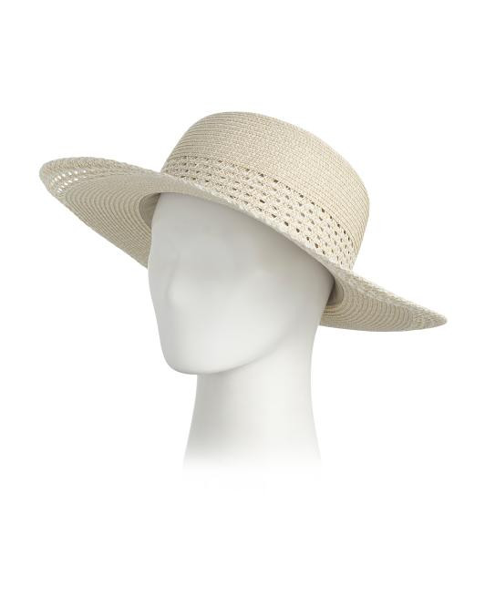 Everyday Ultrabraid Sun Hat With Open Weave | TJ Maxx