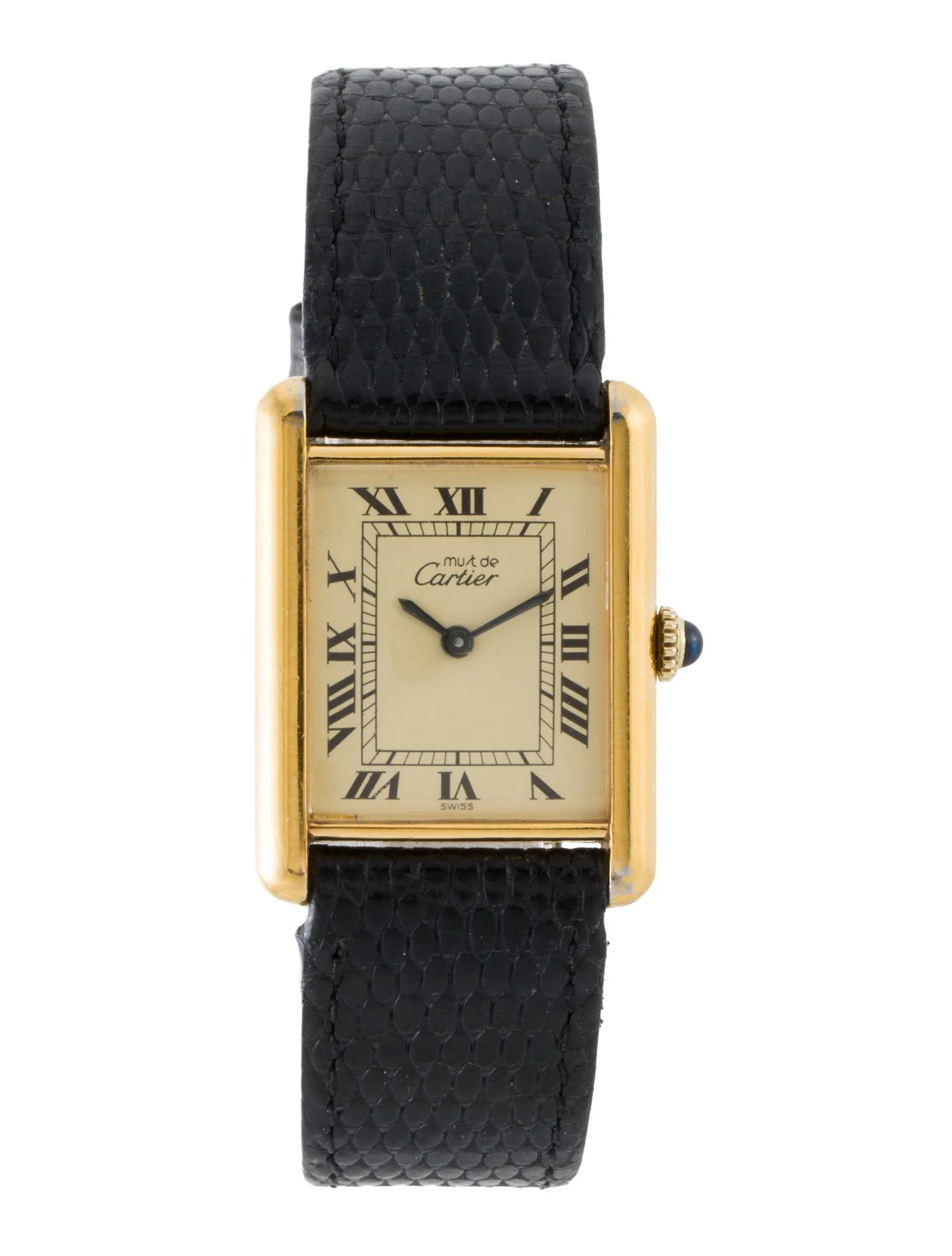 Cartier Must de Cartier Watch - CRT146246 | The RealReal | The RealReal