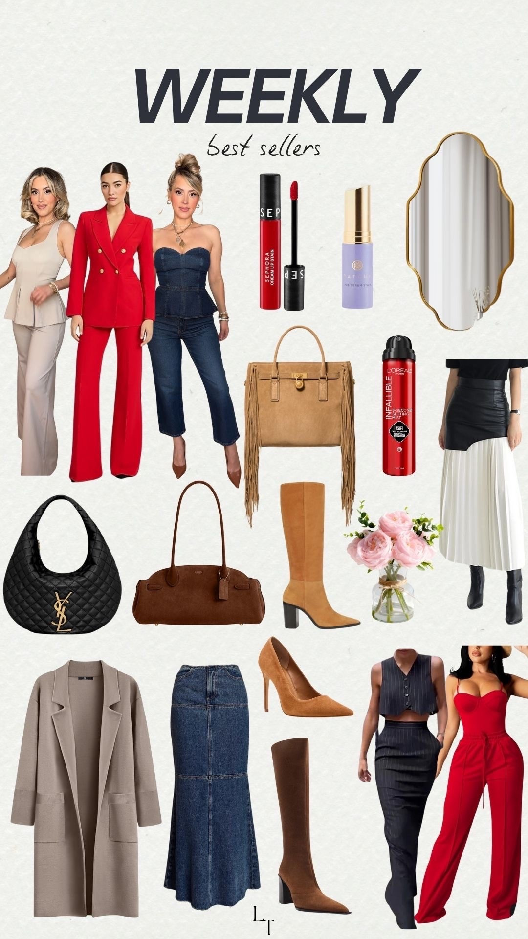 Weekly best sellers 🤩

Follow my LTK @ImLola on the @shop.LTK app to view this post and get my exclusive app-only content!

#liketkit #LTKBeauty #LTKootd #LTKU
@shop.ltk
https://liketk.it/5OdVS

#LTKootd #LTKBeauty #LTKWorkwear