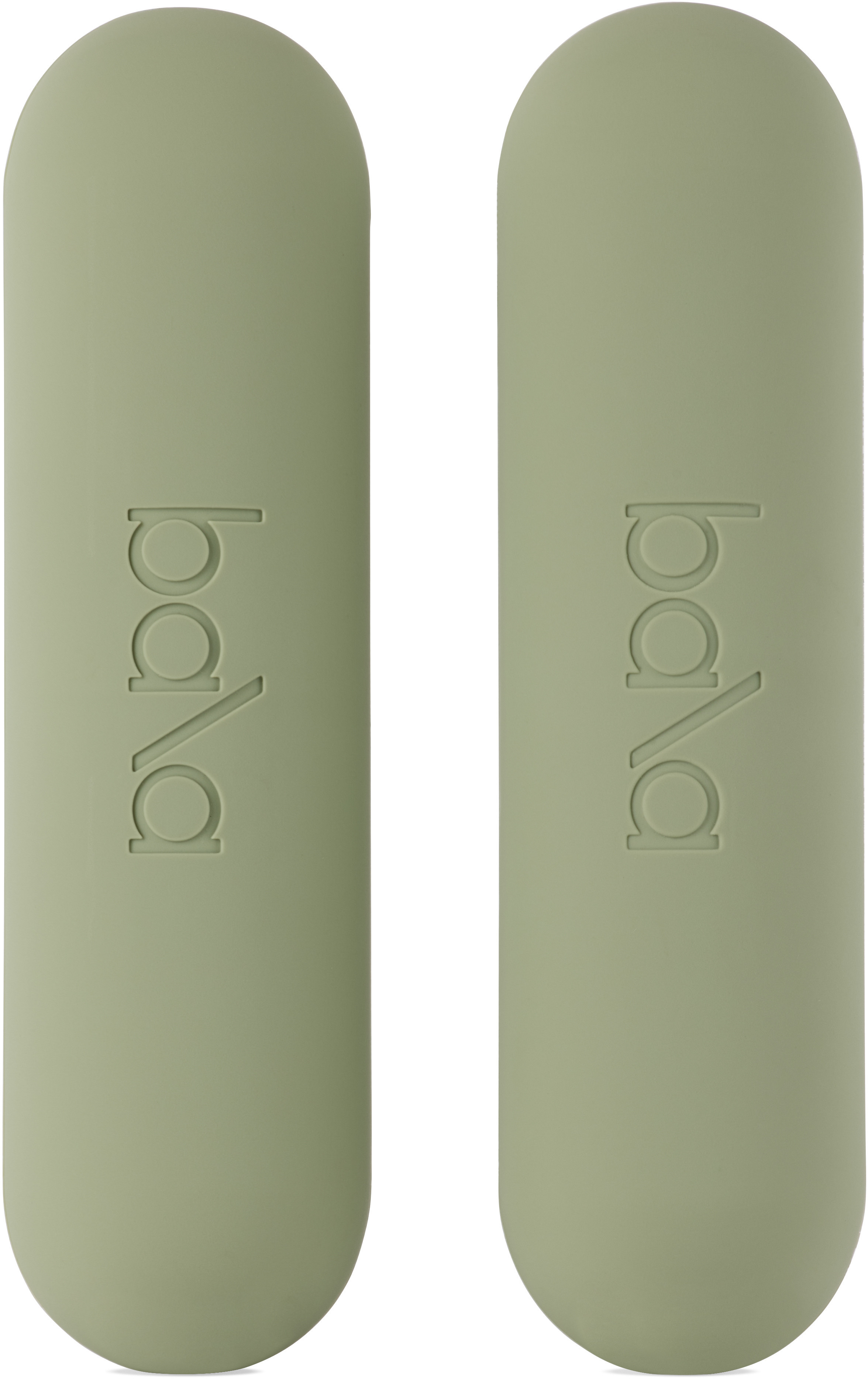 Bala Green 'Bala' Bars Dumbbells, 3 lb | SSENSE